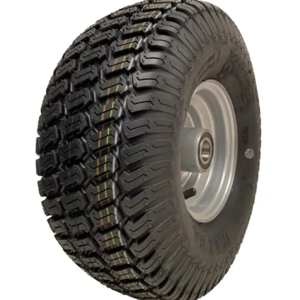 Hot 15x6.00-6 græsdæk på fælg-plæneklipper - vogn-buggy, trailer, 25mm BB Havemaskiner