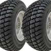 Havemaskiner^16x6.50-8 Græsdæk på kuglelejefælge Plæneklipper Quad ATV (sæt med 2)