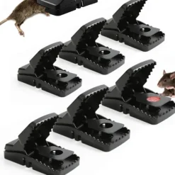 Hot 6X Heavy Duty aggressive Rat Traps self Setting The Rat Splatter Rats Catcher Skadedyrsfælder