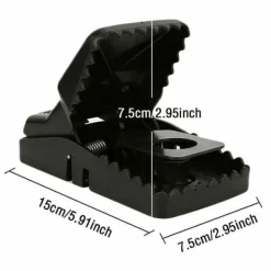 Hot 6X Heavy Duty aggressive Rat Traps self Setting The Rat Splatter Rats Catcher Skadedyrsfælder
