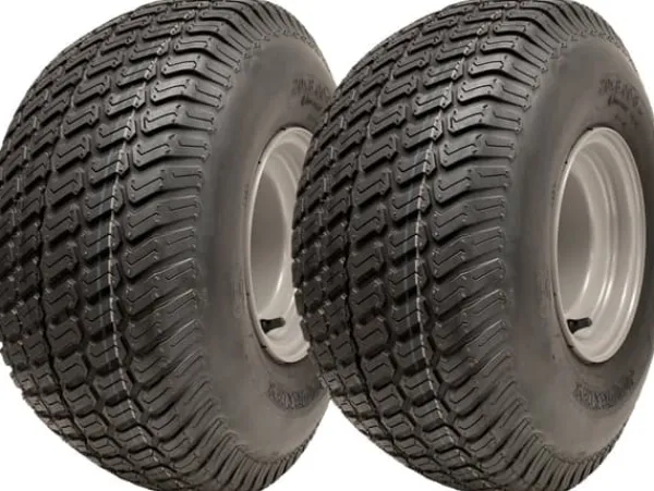 Havemaskiner^20x8.00-8 Multi turf - plæneklipperdæk, ride on på 4 knopper 100mm PCD - sæt med 2 -