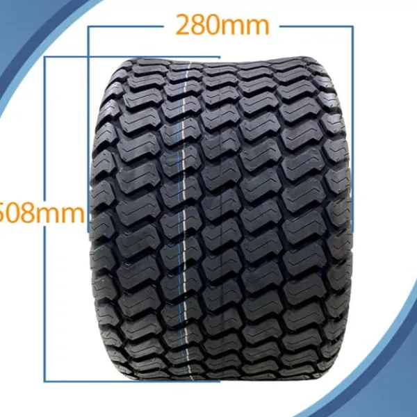 Havemaskiner^20x12.00-10 Plæneklipperdæk 4ply Multi Turf Grass Wanda P332 600kgs Off Road-brug