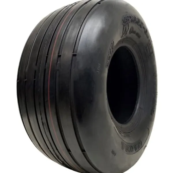 Outlet 13x6.50-6 plæneklipperdæk 4ply Multi turf rib - hay bob turner rake - Wanda P508 Havemaskiner
