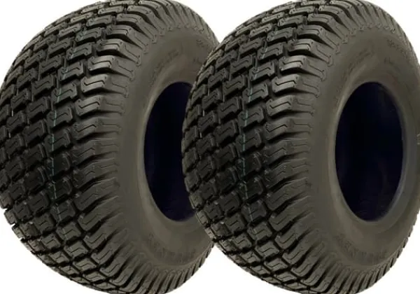 New 18x8.50-8 Plæneklipperdæk 4ply Multi Turf Grass Wanda P332 Road Legal (sæt med 2) Havemaskiner