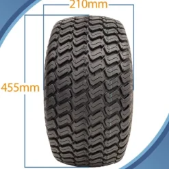New 18x8.50-8 Plæneklipperdæk 4ply Multi Turf Grass Wanda P332 Road Legal (sæt med 2) Havemaskiner