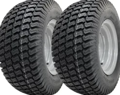 Havemaskiner^20x8.00-10 Plæneklipperhjul med 4 knopper Turf Wanda 100 mm PCD Road Legal (sæt med 2)