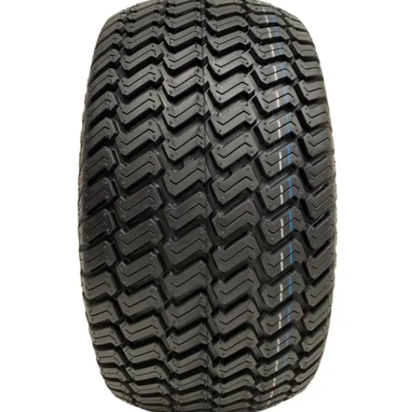 Havemaskiner^20x10.00-8 4ply plæneklipperdæk, turf, fire knopper, 100 mm PCD-fælg - sæt med 2 stk.