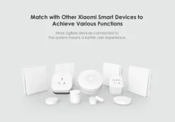 Bevægelsesdetektorer^XiaoMi Smart Home Menneskekropssensor Trådløs forbindelse 7m registreringsafstand