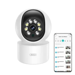 Best XO CR01 WiFi Smart Kamera 3MP – Nattläge & Tvåvägsintercom Sikkerhedsmonitorer & Videokameraer