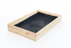 Viking Choice Plantningsbænke^140x120x18 cm Fyrretræs Højbed til Bybalkoner & Terrasser