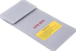 Outlet Yunique - Sikkerhedsetui til RC-batterier | Lipo Anti-eksplosion beskyttende etui | Brandsikker opladningsetui, størrelse 100x200mm Brandtæppe