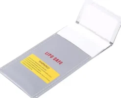 Outlet Yunique - Sikkerhedsetui til RC-batterier | Lipo Anti-eksplosion beskyttende etui | Brandsikker opladningsetui, størrelse 100x200mm Brandtæppe