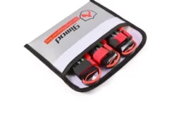 Beredskabsplaner^Yunique - Sikkerhedsetui til RC-batterier | Lipo Anti-eksplosion beskyttende etui | Brandsikker opladningsetui, størrelse 205x130mm