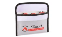 Beredskabsplaner^Yunique - Sikkerhedsetui til RC-batterier | Lipo Anti-eksplosion beskyttende etui | Brandsikker opladningsetui, størrelse 205x130mm