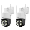 Outlet ZOSI CCTV Sikkerhedskamera, 8MP Ultra HD, AI Menneskeopdagelse,8MP UDEN TF-kort x 2 Sikkerhedsmonitorer & Videokameraer