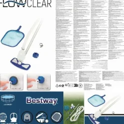 Bestway Pool- & Spatilbehør^Flowclear rengøringssæt til pool AquaClean